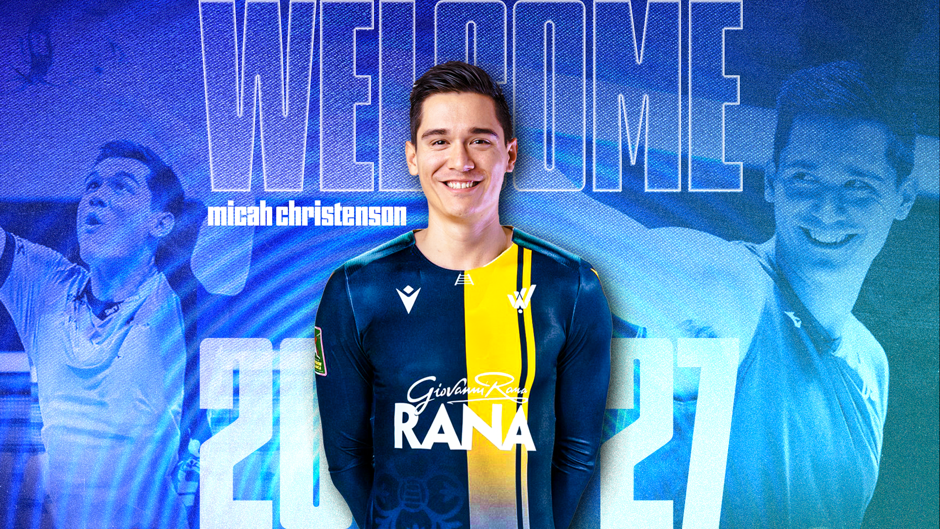 LA REGIA DI RANA VERONA PARLA AMERICANO: ECCO MICAH CHRISTENSON