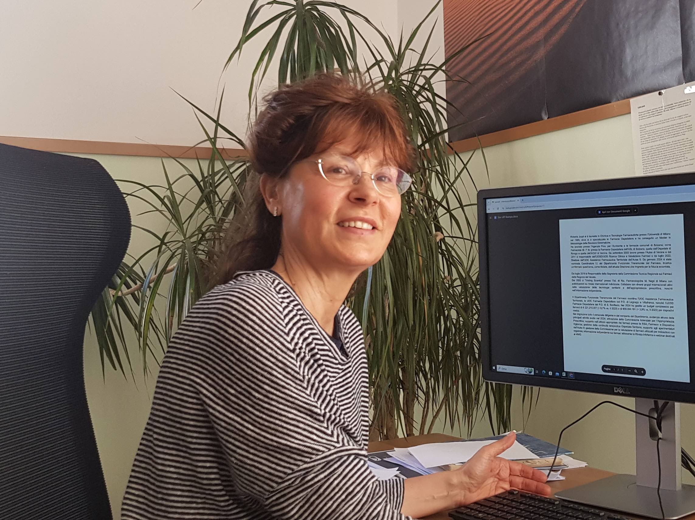 ULSS 9 – LA DOTT.SSA ROBERTA JOPPI