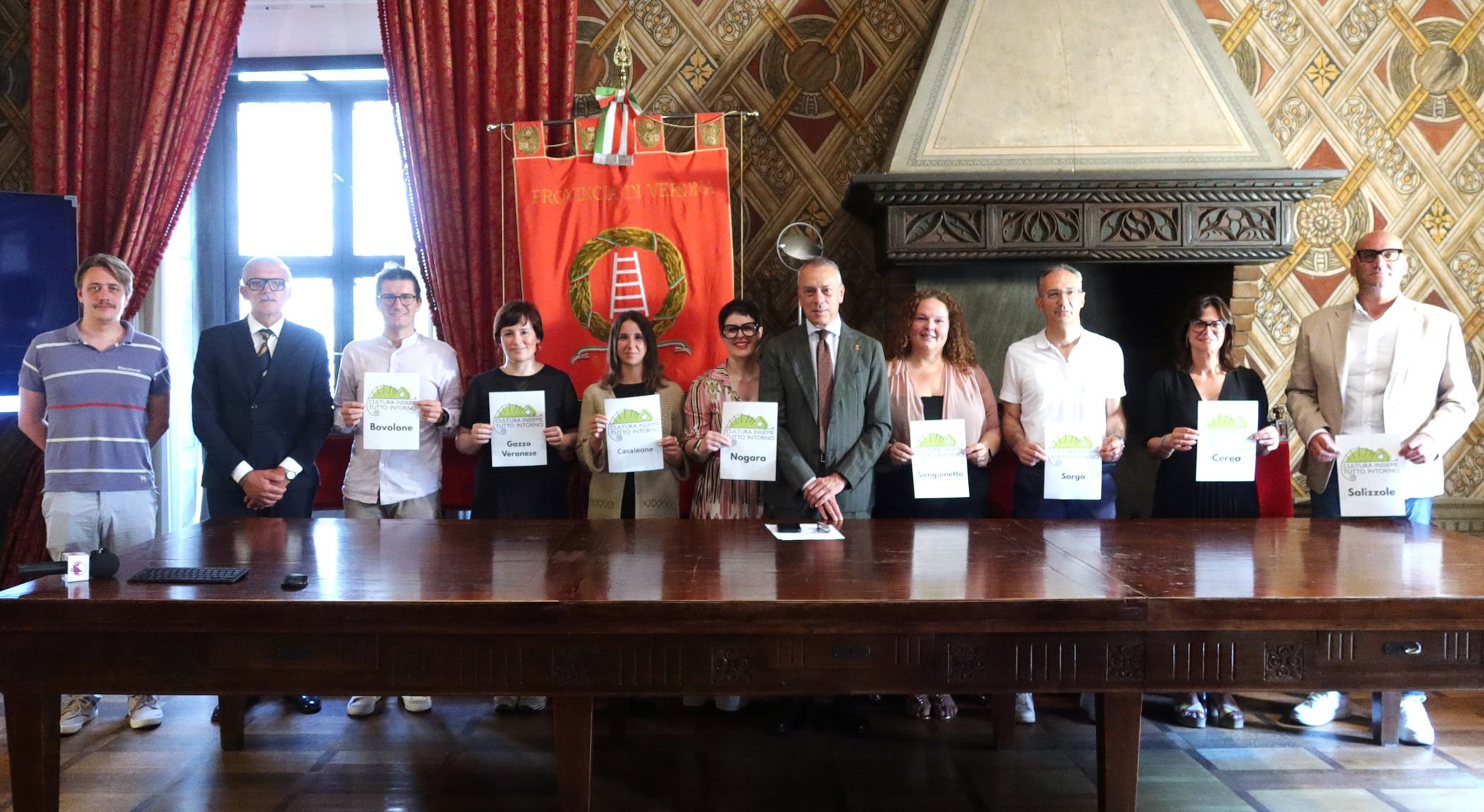 Il protocollo d’intesa per la cultura in otto comuni