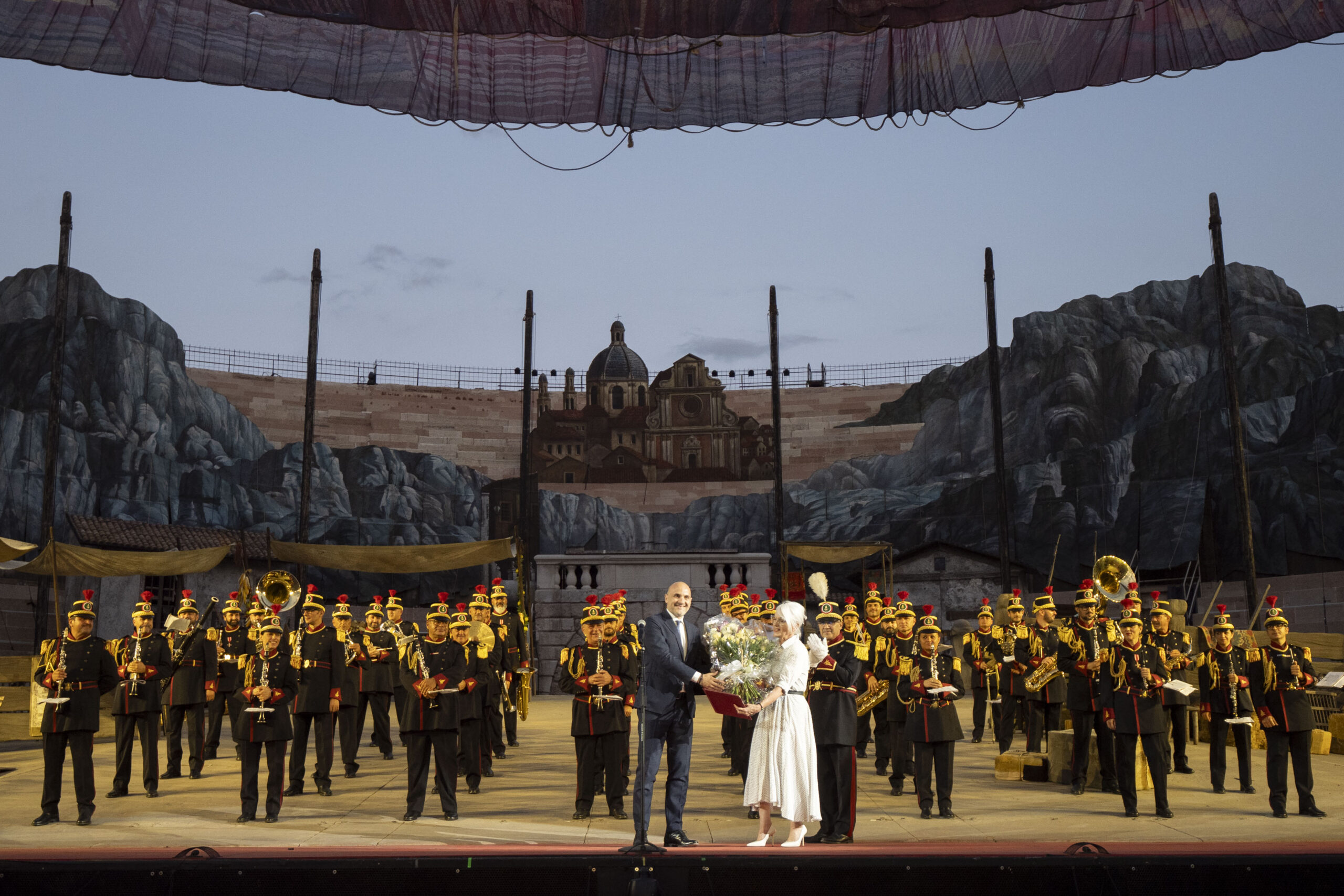 Arena di Verona – La Banda musicale dei Vigili del Fuoco