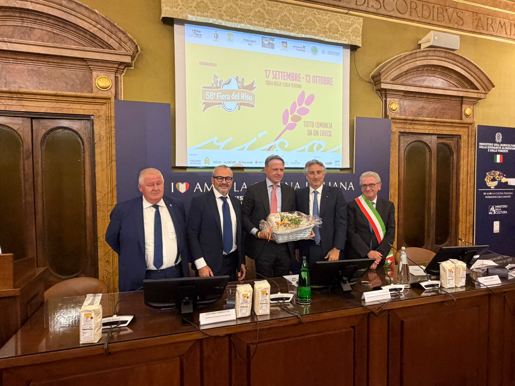FIERA DEL RISO – Presentata a Roma la 58^ edizione