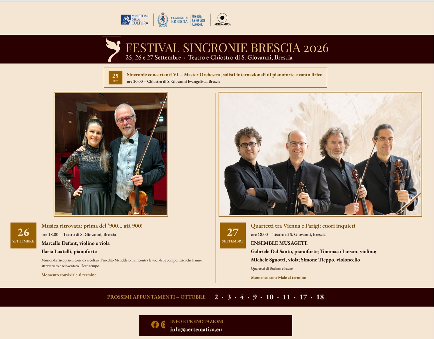 Brescia – Festival Sincronie