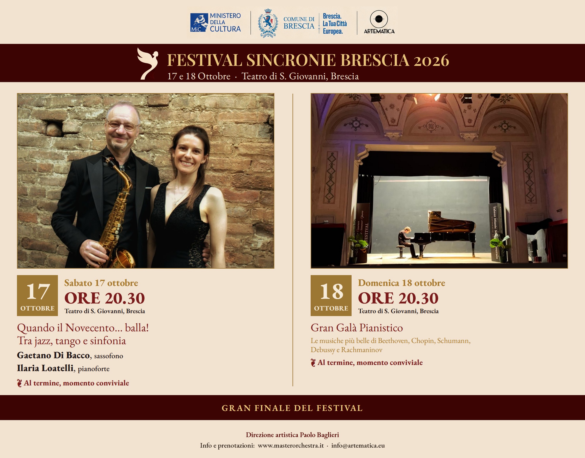 Brescia – Festival Sincronie 2026